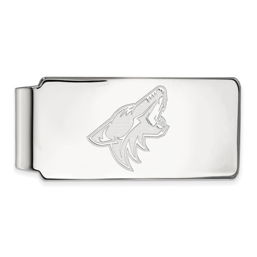 Arizona Coyotes Sterling Silver Money Clip