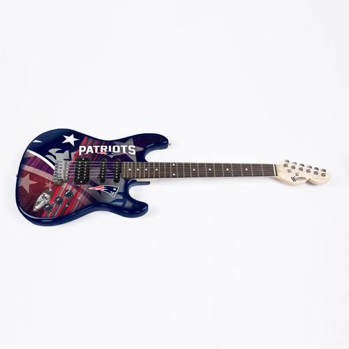 New England Patriots Woodrow Northender Electric Guitar