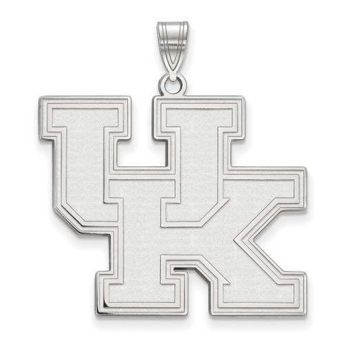 Kentucky Wildcats Sterling Silver Extra Large NCAA Pendant