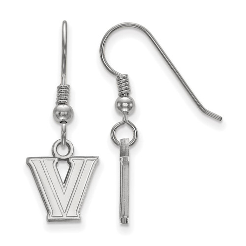 Villanova Wildcats Sterling Silver Extra Small Dangle Earrings