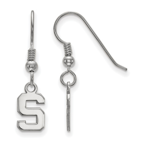 Michigan State Spartans Ss Extra Small Dangle Earrings