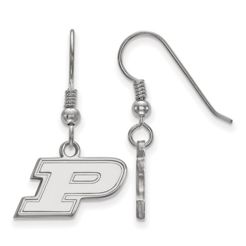 Purdue Boilermakers Sterling Silver X Small Dangle Earrings