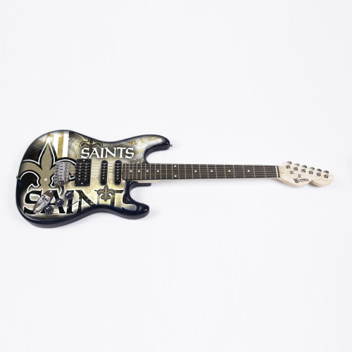 New Orleans Saints Woodrow Northender Electric Guitar