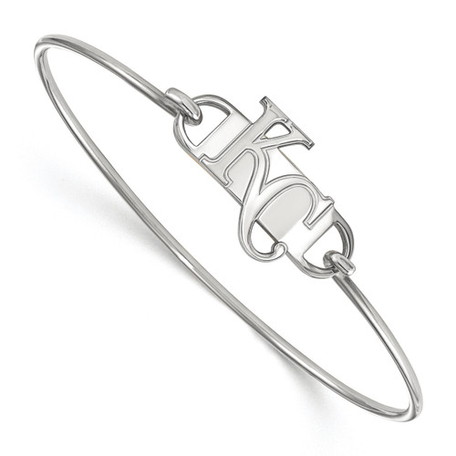 Kansas City Royals Ss Wire Bangle Bracelet