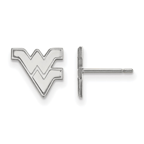 West Virginia Mountaineers Sterling Silver X Small Post Earrings