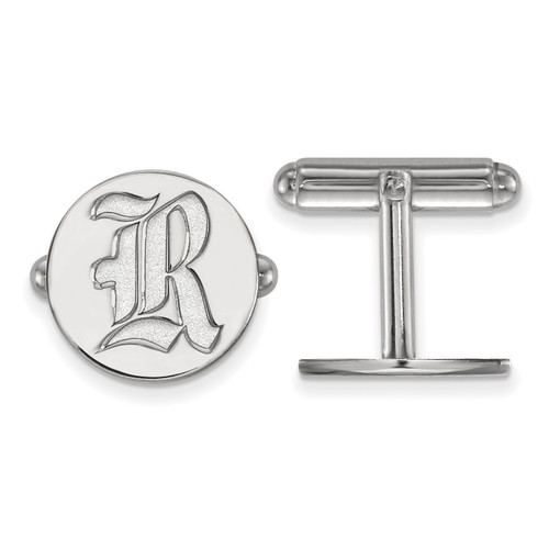 Rice Owls Sterling Silver Cuff Links