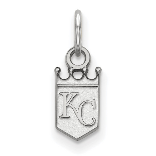 Kansas City Royals Sterling Silver Extra Small Pendant