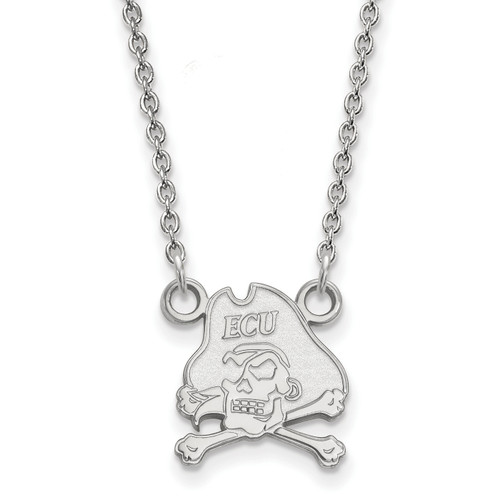 East Carolina Pirates Ss Small Pendant Necklace