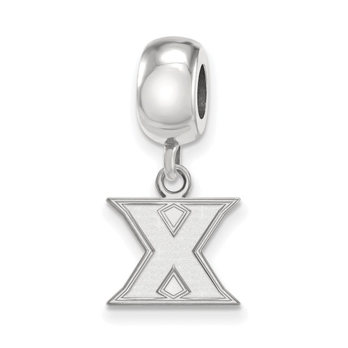 Xavier Musketeers Sterling Silver Extra Small Dangle Bead Charm