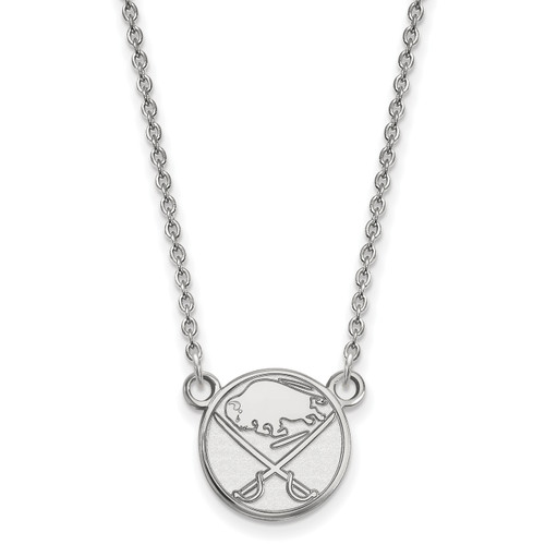 Buffalo Sabres Sterling Silver Small Pendant Necklace
