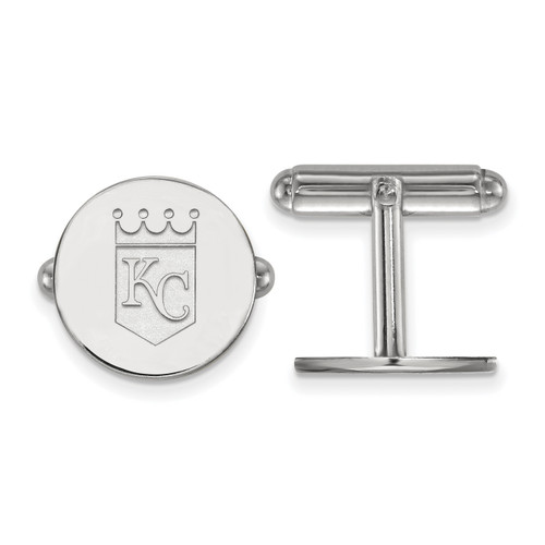 Kansas City Royals Sterling Silver Cuff Links