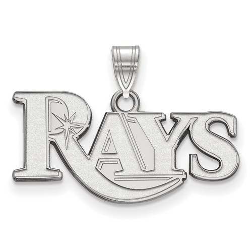 Tampa Bay Rays Sterling Silver Small Pendant
