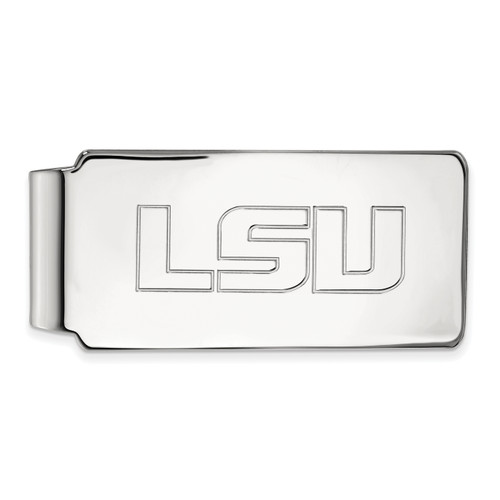 LSU Tigers Sterling Silver Money Clip