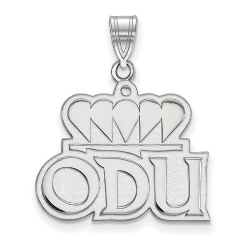 Old Dominion Monarchs College Sterling Silver Large Pendant