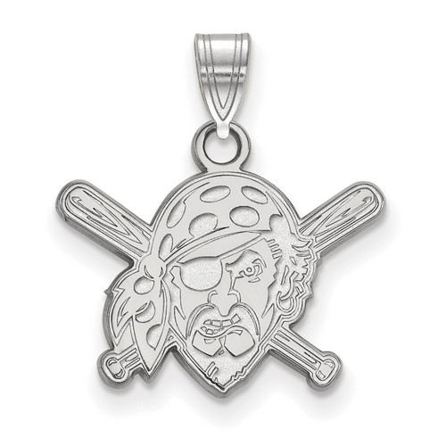 Pittsburgh Pirates Sterling Silver Small Pendant