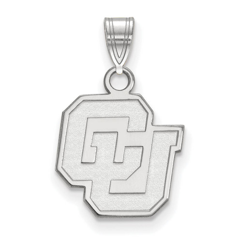 Colorado Buffaloes NCAA Sterling Silver Small Pendant