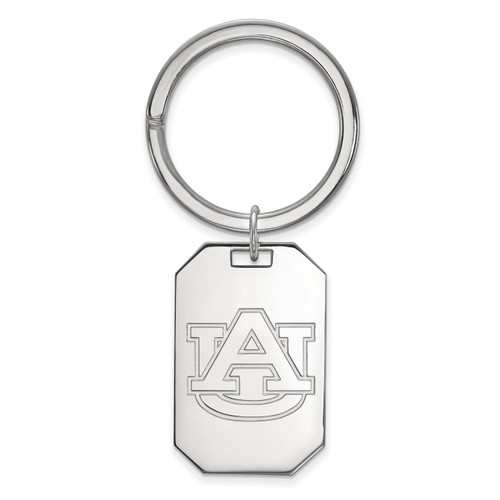 Auburn Tigers Sterling Silver Key Chain