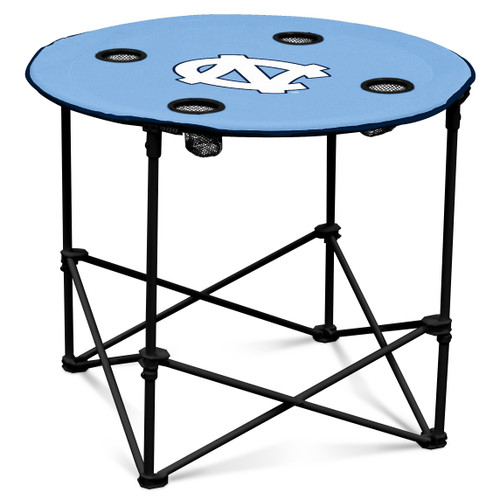 North Carolina Tar Heels Round Folding Table