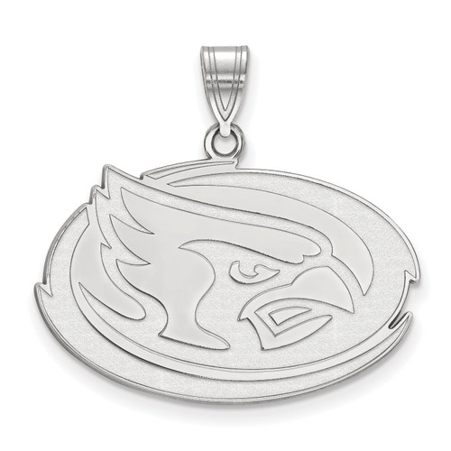 Iowa State Cyclones Sterling Silver Large Pendant