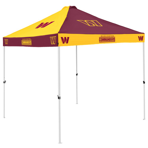 Washington Commanders 9' x 9' Checkerboard Tailgate Canopy Tent