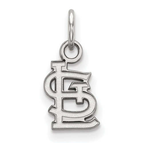 St Louis Cardinals Sterling Silver Extra Small Pendant