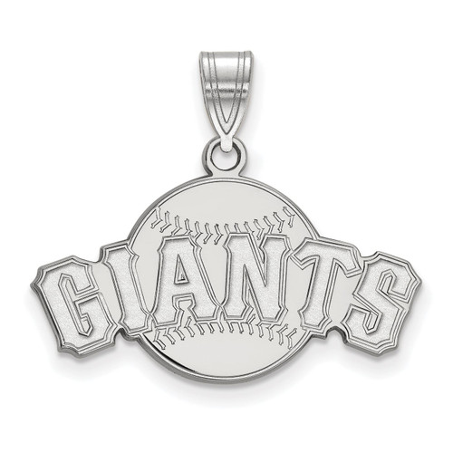 San Francisco Giants Sterling Silver Medium Pendant