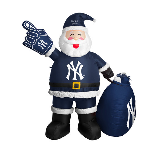 New York Yankees 7 ft. Inflatable Santa