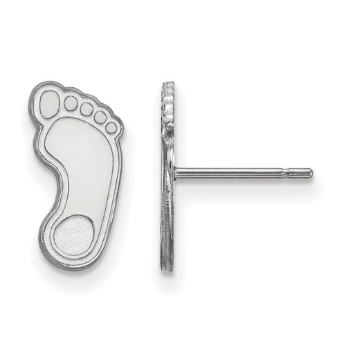 North Carolina Tar Heels Sterling Silver Small Post Earrings