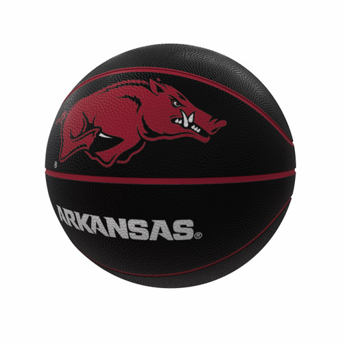 Arkansas Razorbacks Official Size Rubber Basketball