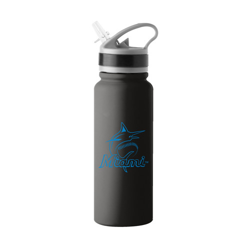 Miami Marlins 25 oz. Stainless Single Wall Flip Top Bottle
