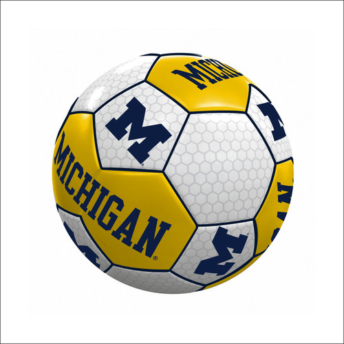 Michigan Wolverines Mini Soccer Ball