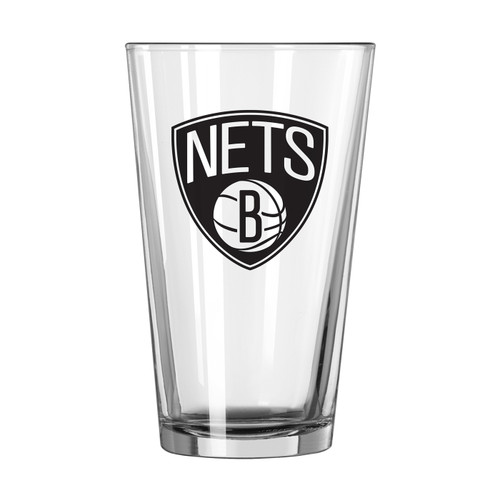 Brooklyn Nets 16 oz. Gameday Pint Glass