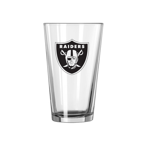 Las Vegas Raiders NFL 16 oz. Gameday Pint Glass