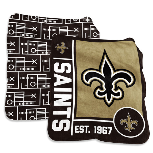 New Orleans Saints 60" x 70" Super Plush Blanket