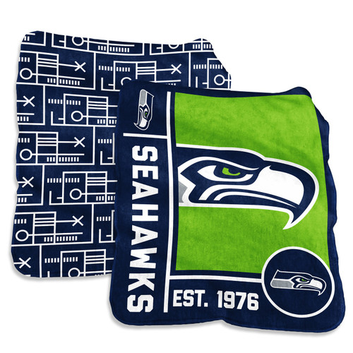 Seattle Seahawks 60" x 70" Super Plush Blanket