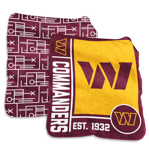 Washington Commanders 60" x 70" Super Plush Blanket