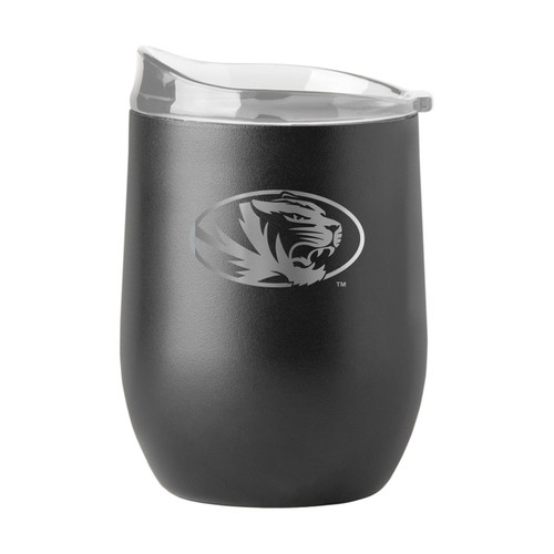 Missouri Tigers 16 oz. Powder Coat Curved Beverage Tumbler