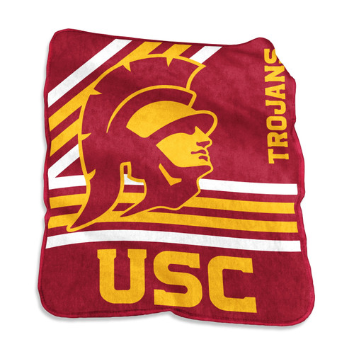 USC Trojans Raschel Throw