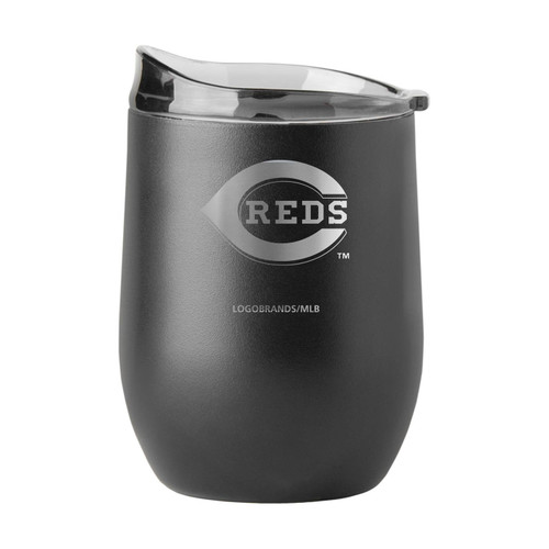Cincinnati Reds 16 oz. Powder Coat Curved Tumbler