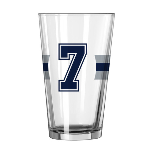 Dallas Cowboys Trevon Diggs 16 oz. Stripe Pint Glass