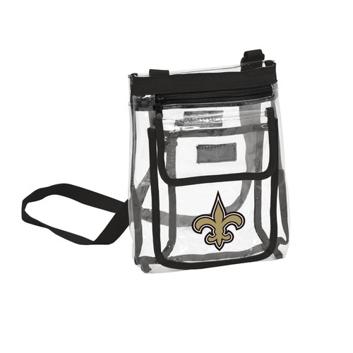 New Orleans Saints Gameday Clear Crossbody