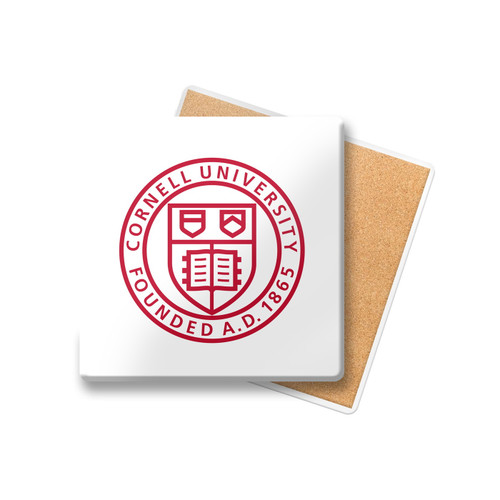 Cornell Big Red Stone Coaster