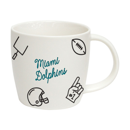 Miami Dolphins 18 oz. Playmaker Mug