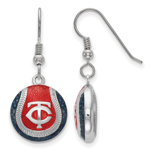 Minnesota Twins Sterling Silver Earrings