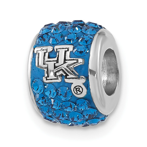 Kentucky Wildcats Sterling Silver Charm Bead