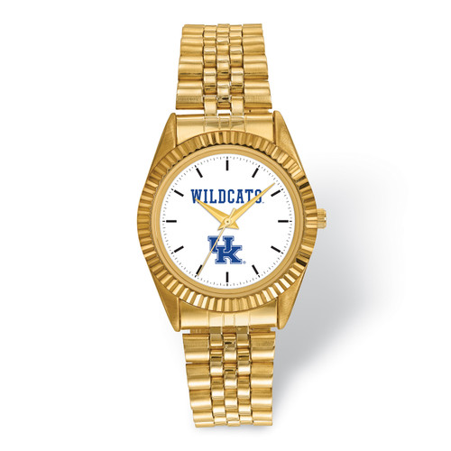 Kentucky Wildcats Pro Gold Tone Gents Watch