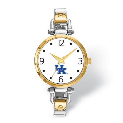 Kentucky Wildcats Elegant Ladies Two-Tone Watch