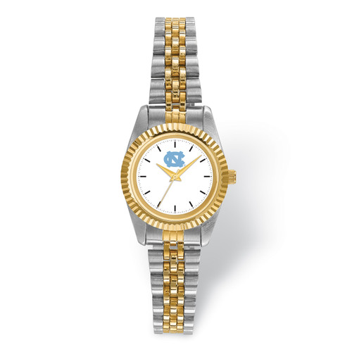 North Carolina Tar Heels Pro Two-Tone Ladies Watch