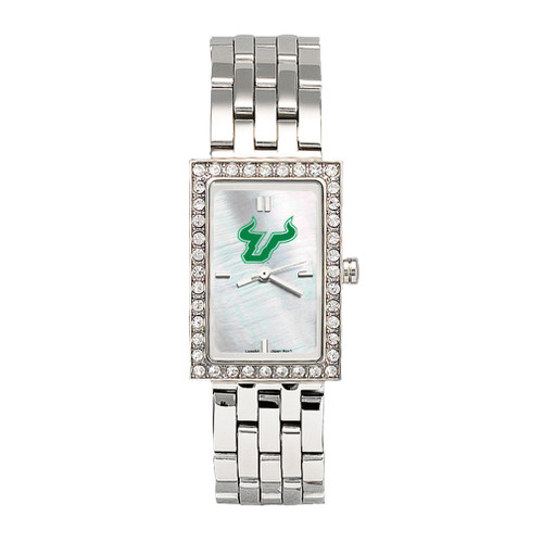 South Florida Bulls Women's Stainless Steel Starlette Watch