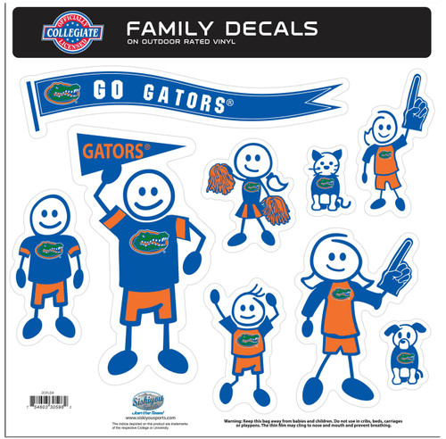 Florida Gators Large Family Decal Set